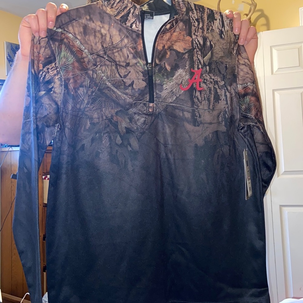 Mossy Oak Alabama Football quarter zip